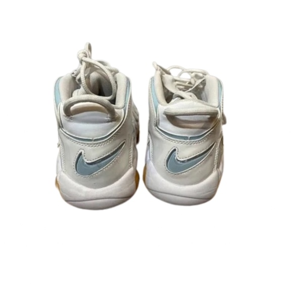 Nike Air More Uptempo Ocean Bliss White Aqua Gum 415082-107 Size 4.5Y (6 -6.5 W) - Picture 6 of 13